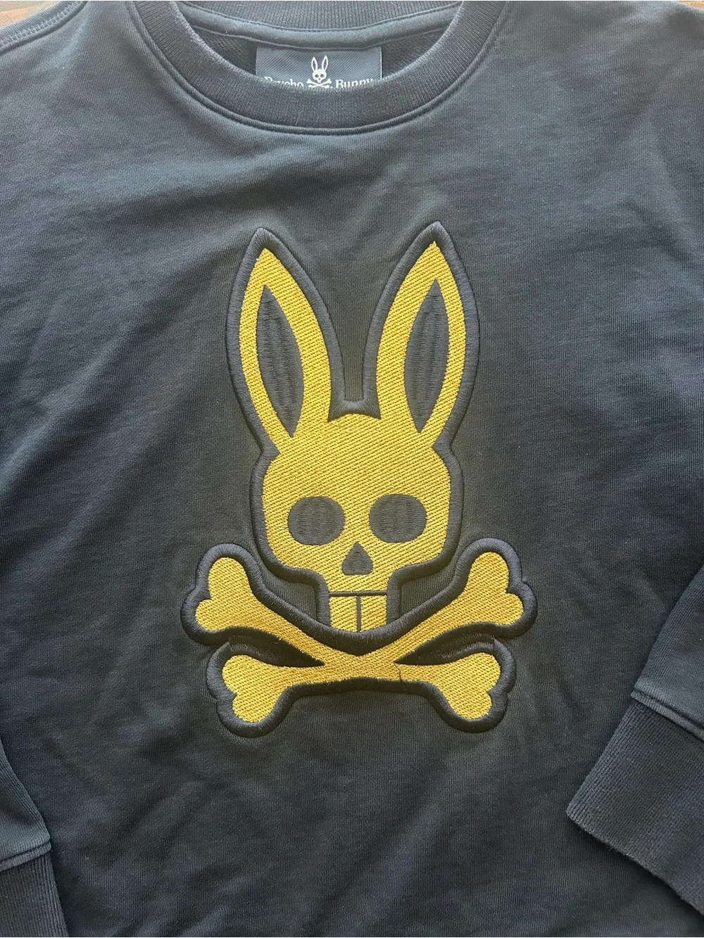 Psycho Bunny Youth Medium 10/12 Crewneck